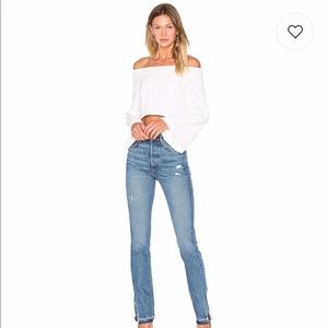 C/MEO Collection White Loud Places Top Small